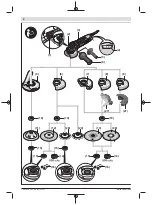 Предварительный просмотр 4 страницы Bosch GWS 11-125 Professional Original Instructions Manual