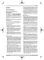 Предварительный просмотр 7 страницы Bosch GWS 11-125 Professional Original Instructions Manual