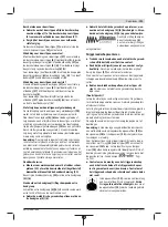 Предварительный просмотр 111 страницы Bosch GWS 11-125 Professional Original Instructions Manual