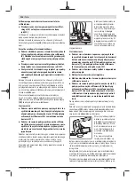 Предварительный просмотр 218 страницы Bosch GWS 11-125 Professional Original Instructions Manual