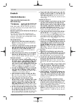 Предварительный просмотр 7 страницы Bosch GWS 12-125 CI Professional Original Instructions Manual