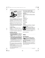 Предварительный просмотр 113 страницы Bosch GWS 14-125 Inox Original Instructions Manual