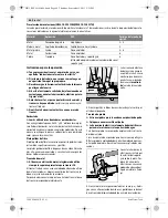 Предварительный просмотр 43 страницы Bosch GWS 15-125 CIEH Original Instructions Manual