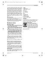 Предварительный просмотр 54 страницы Bosch GWS 15-125 CIEH Original Instructions Manual