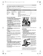 Предварительный просмотр 74 страницы Bosch GWS 15-125 CIEH Original Instructions Manual