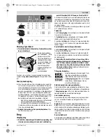 Предварительный просмотр 82 страницы Bosch GWS 15-125 CIEH Original Instructions Manual