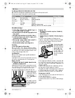 Предварительный просмотр 101 страницы Bosch GWS 15-125 CIEH Original Instructions Manual