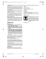 Предварительный просмотр 161 страницы Bosch GWS 15-125 CIEH Original Instructions Manual