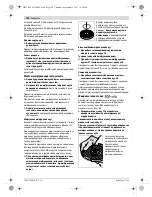 Предварительный просмотр 189 страницы Bosch GWS 15-125 CIEH Original Instructions Manual