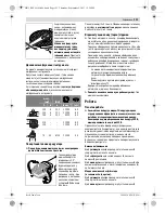 Предварительный просмотр 190 страницы Bosch GWS 15-125 CIEH Original Instructions Manual