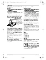 Предварительный просмотр 253 страницы Bosch GWS 15-125 CIEH Original Instructions Manual