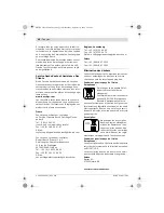 Предварительный просмотр 49 страницы Bosch GWS 18 V-LI Original Instructions Manual