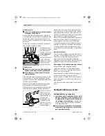 Предварительный просмотр 123 страницы Bosch GWS 18 V-LI Original Instructions Manual