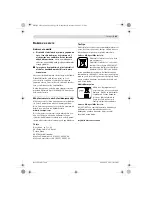 Предварительный просмотр 192 страницы Bosch GWS 18 V-LI Original Instructions Manual