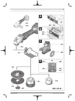 Preview for 5 page of Bosch GWS 18V-10 PC Original Instructions Manual