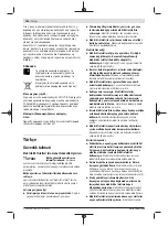 Preview for 154 page of Bosch GWS 18V-10 PC Original Instructions Manual