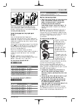 Preview for 239 page of Bosch GWS 18V-10 PC Original Instructions Manual