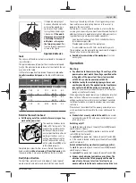 Preview for 21 page of Bosch GWS 20-180 H Professional Instructions Manual