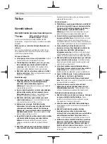 Preview for 112 page of Bosch GWS 20-180 H Professional Instructions Manual