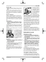 Preview for 155 page of Bosch GWS 20-180 H Professional Instructions Manual