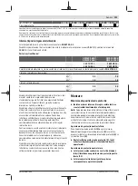 Preview for 191 page of Bosch GWS 20-180 H Professional Instructions Manual