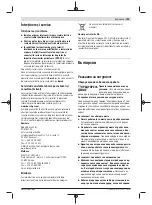 Preview for 195 page of Bosch GWS 20-180 H Professional Instructions Manual