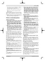 Preview for 203 page of Bosch GWS 20-180 H Professional Instructions Manual