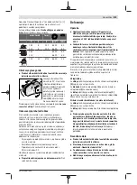 Preview for 229 page of Bosch GWS 20-180 H Professional Instructions Manual