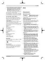 Preview for 239 page of Bosch GWS 20-180 H Professional Instructions Manual