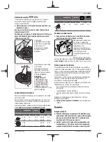 Preview for 245 page of Bosch GWS 20-180 H Professional Instructions Manual