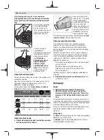 Предварительный просмотр 226 страницы Bosch GWS 20-230 H Professional Original Instructions Manual