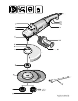 Preview for 2 page of Bosch GWS 21-180 PROFESSIONAL Operating Instructions Manual