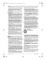 Preview for 8 page of Bosch GWS 22-180 LV Professional Original Instructions Manual