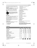 Preview for 9 page of Bosch GWS 22-180 LV Professional Original Instructions Manual