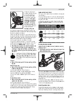 Preview for 23 page of Bosch GWS 22-180 LVI professional Instructions Manual