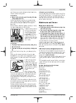 Preview for 25 page of Bosch GWS 22-180 LVI professional Instructions Manual