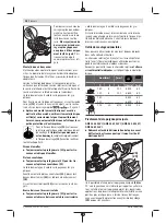 Preview for 34 page of Bosch GWS 22-180 LVI professional Instructions Manual