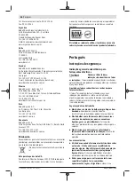 Preview for 48 page of Bosch GWS 22-180 LVI professional Instructions Manual