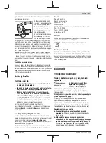 Preview for 117 page of Bosch GWS 22-180 LVI professional Instructions Manual