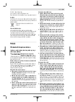 Preview for 139 page of Bosch GWS 22-180 LVI professional Instructions Manual