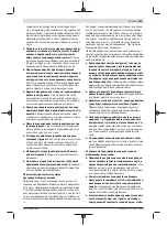 Preview for 183 page of Bosch GWS 22-180 LVI professional Instructions Manual