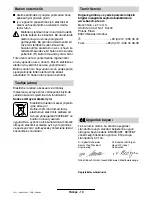 Preview for 134 page of Bosch GWS 24-180 BX PROFESSIONAL Operating Instructions Manual