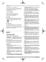 Preview for 16 page of Bosch GWS 24-180 H Professional Original Instructions Manual