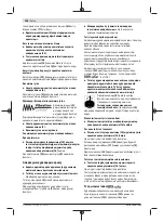 Preview for 206 page of Bosch GWS 24-180 H Professional Original Instructions Manual