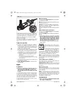 Preview for 107 page of Bosch GWS 24-230 JVX Professional Original Instructions Manual