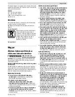 Предварительный просмотр 123 страницы Bosch GWS 6-115 Original Instructions Manual