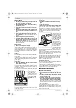 Предварительный просмотр 12 страницы Bosch GWS 6700 Professional Original Instructions Manual