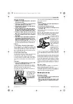 Предварительный просмотр 39 страницы Bosch GWS 6700 Professional Original Instructions Manual