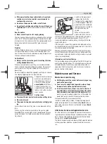 Preview for 23 page of Bosch GWS 7-115 E Original Instructions Manual