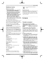 Preview for 207 page of Bosch GWS 7-115 E Original Instructions Manual